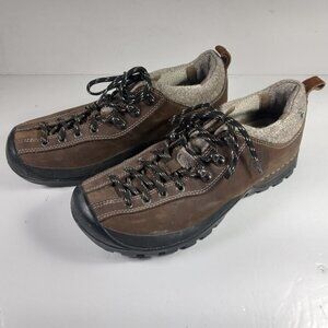 Timberland Hikers Smartwool Mens 8M Nubuck Ankle with Vibram Eco Step Outsole